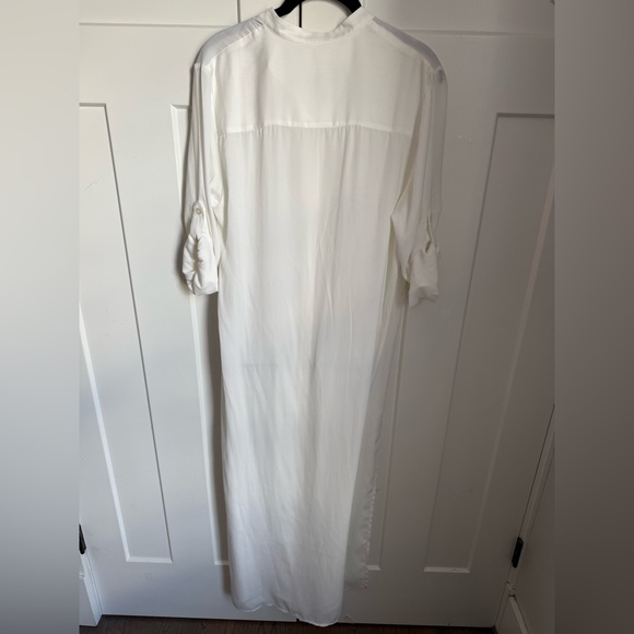 NWOT Summersalt Classic White Button-Down Dress size Medium. - Picture 3 of 4